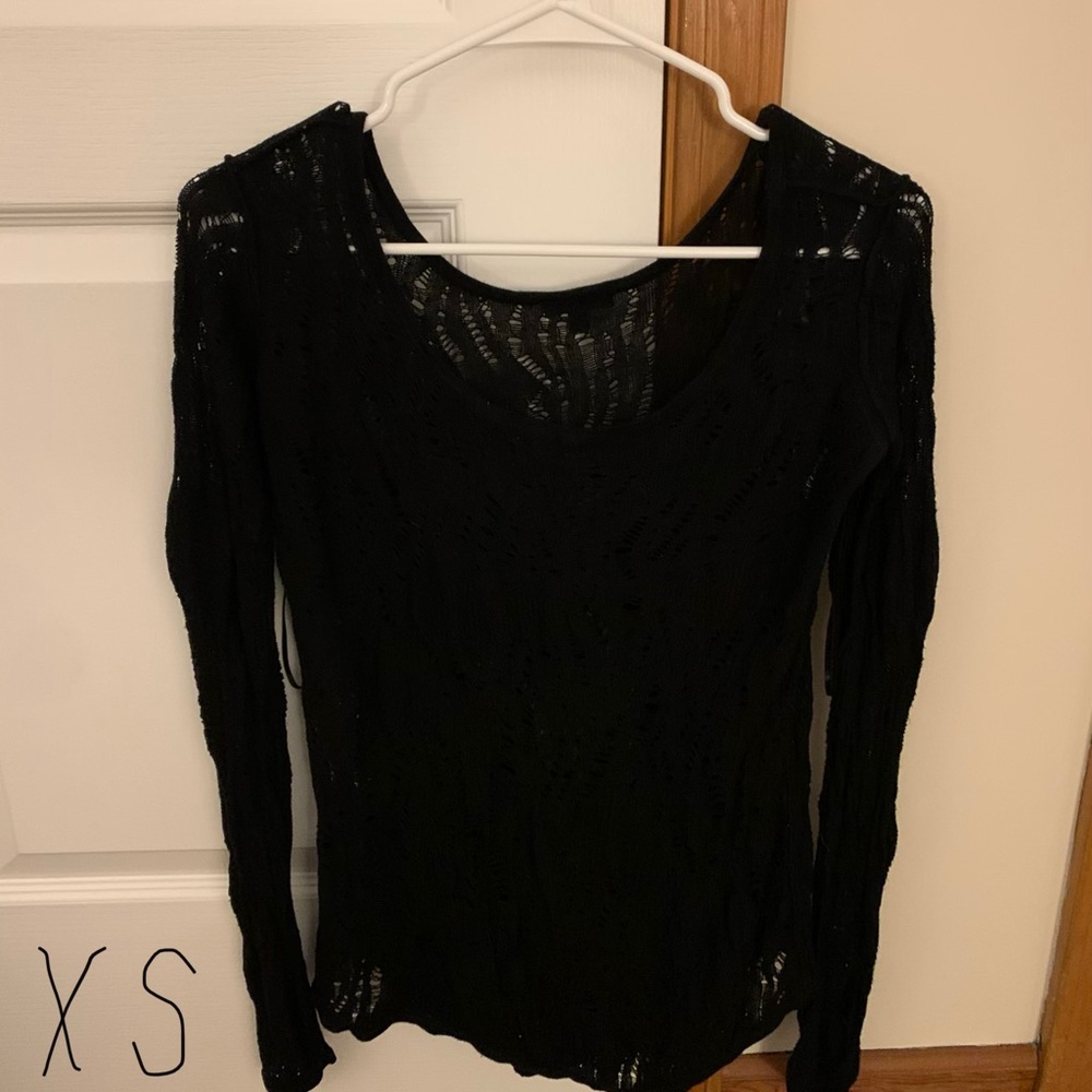 Long Sleeve Lace Shirt